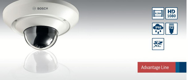Bosch NDC-274-PT 1080P HD MicroDome Key Features