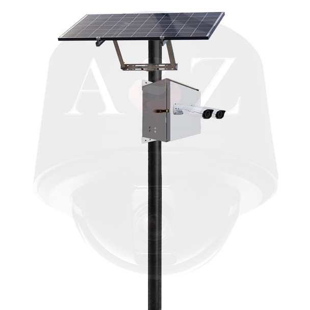 A2Z SS-LPC Wireless Solar Power UHD and HD License Plate Capture Camera Systems White A2Z SS-LPC Wireless Solar Power UHD and HD License Plate Capture Camera Systems White