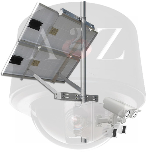 A2Z Solar 4G License Plate Recognition Camera System SS-E-LPR upgraded Solar & IR Illumination for Long Range 