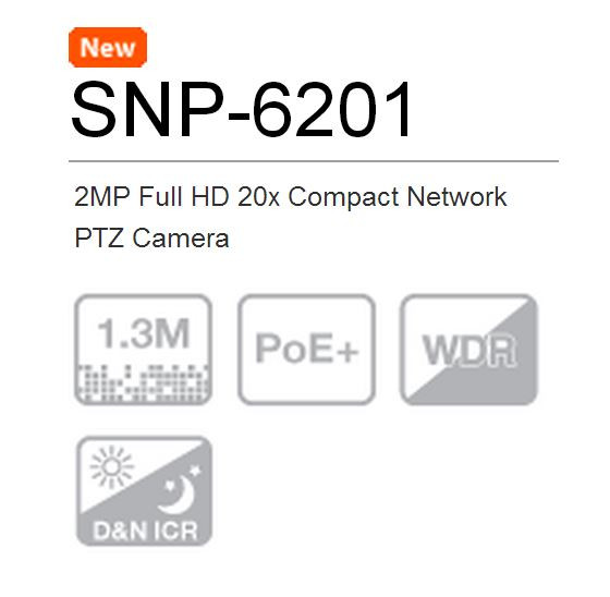 Samsung SNP-6201 PTZ Surveillance Camera