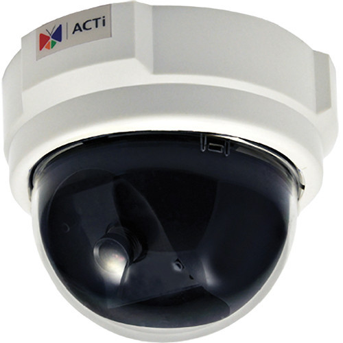 【美品】IP1D-CS-D (SERIES-5.1G)　② ACTi D51 1MP 720P HD Color IP Dome Security Camera
