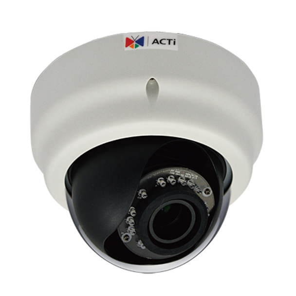 ACTi E61 1MP 720P HD Infrared Dome IP Security Camera