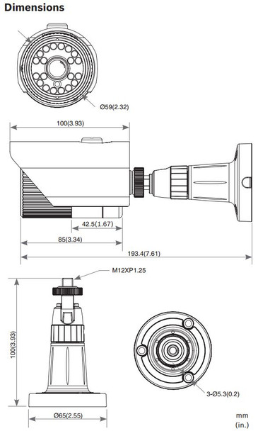 Bosch VTI-2075-F3 AN 2000 size