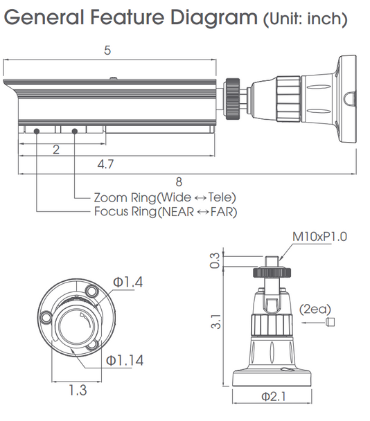 KT&C KPC-VF291 dimensions