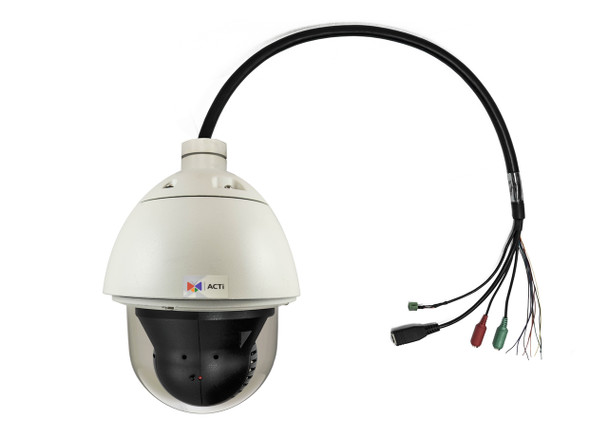 ACTi I96 PTZ Camera and Cable
