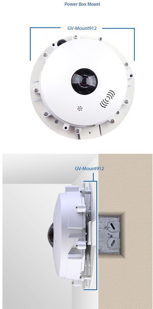 Geovision Fisheye Electrical Power Box Adapter