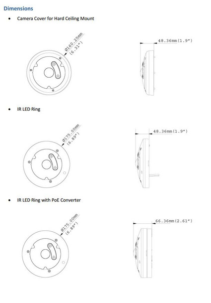 Geovision GV-FER3403 Dimensions