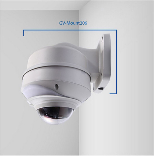 Geovision Vandal Dome with Mini Pendant Wall Bracket