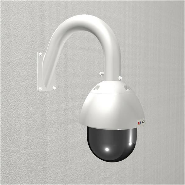 ACTi B916 PTZ Security Camera wall mount gooseneck kit PMAX-0303