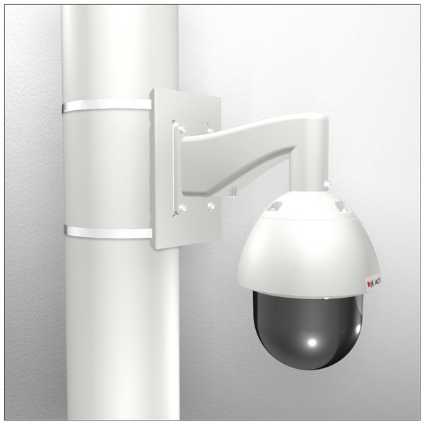 ACTi B916 PTZ Security Camera pole mount arm SMAX-0138