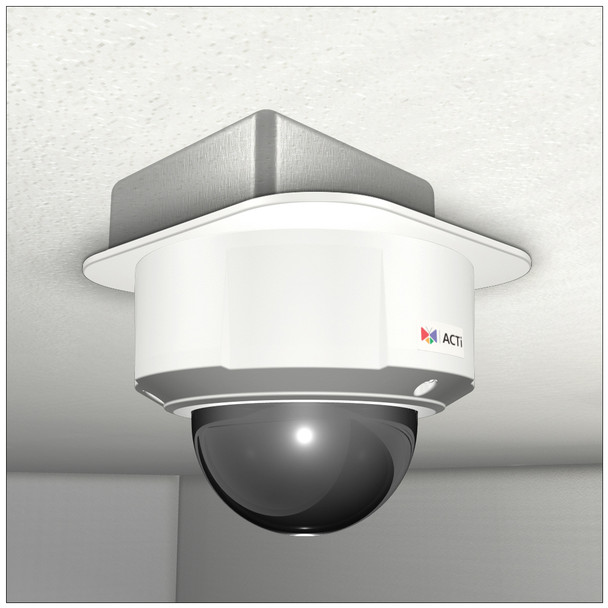 ACTi B910 4MP PTZ IP Camera optional gang box mount kit