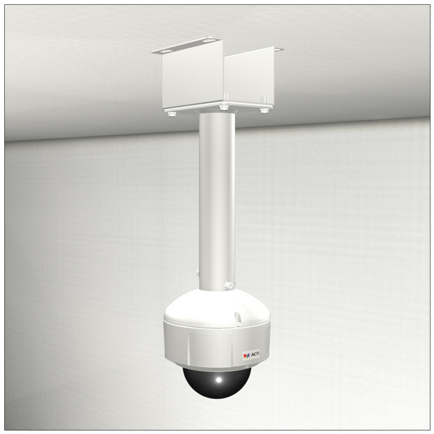 ACTi B910 4MP PTZ IP Camera Ceiling Pendant Kit plus bracket SMAX-0053
