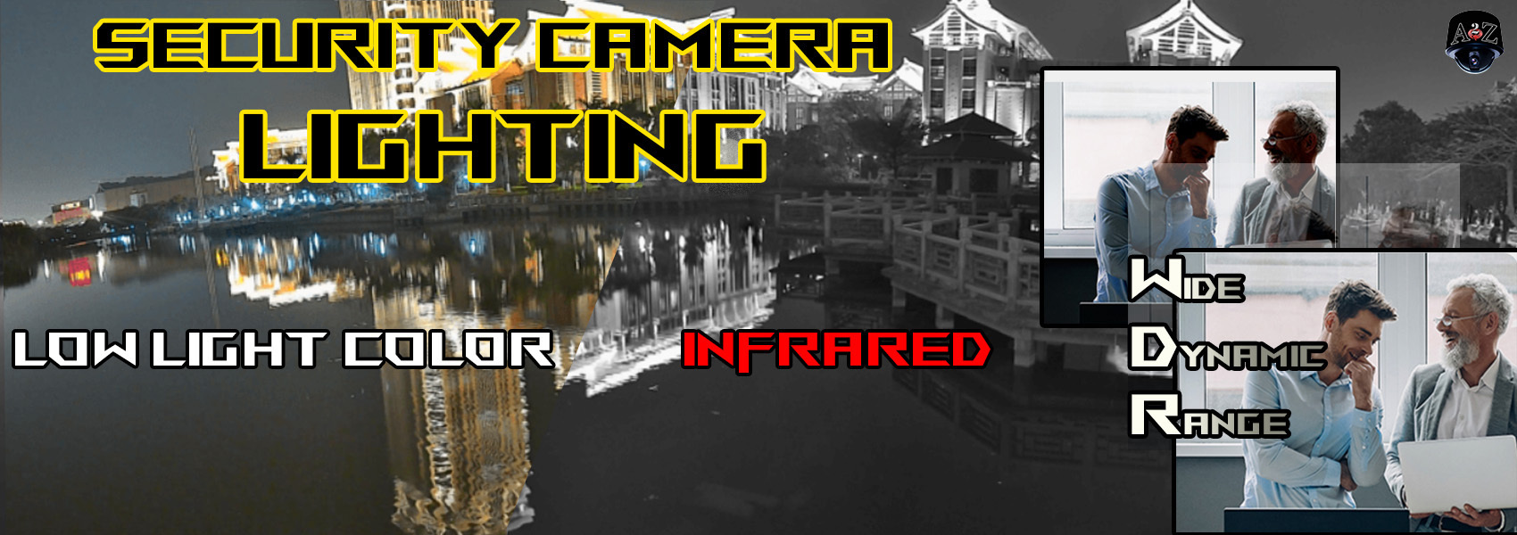 Security Camera Lighting Guide Hero WDR - IR - Color at Night Security Camera Lighting Guide WDR - IR - Color at Night