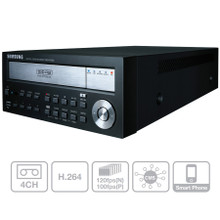 SAMSUNG　4チャンネル　DVR Samsung Hanwha SRD-440-500 4 Channel DVR, 500 GB HDD