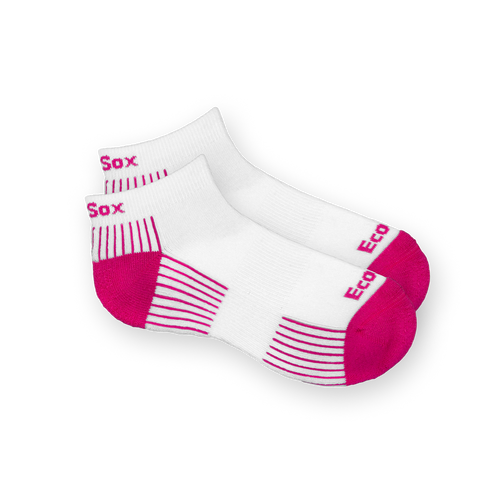 Bamboo Low Cut Medium White/Pink 1004-1 Bamboo Low Cut Medium White/Pink 1004-1