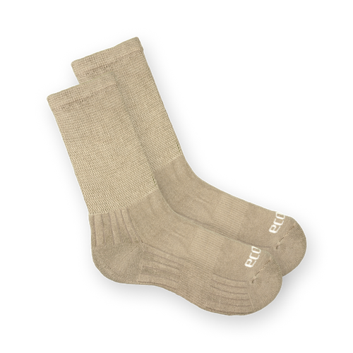 Diabetic Bamboo Crew Large Tan 910-4 Diabetic Bamboo Crew Large Tan 910-4