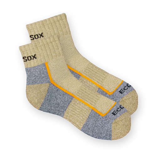 Bamboo Light Weight Hiking Quarter Large  Tan 7101-2