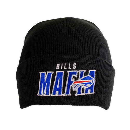 The UB BULLS  supports the Bills Mafia and the Buffalo Bills! New Bills Mafia beanie cap by New Era! The UB BULLS  supports the Bills Mafia and the Buffalo Bills! New Bills Mafia beanie cap by New Era!
