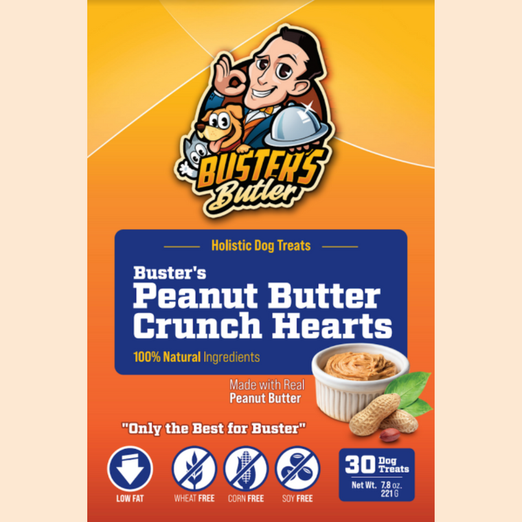 Buster’s Peanut Butter Crunch Hearts