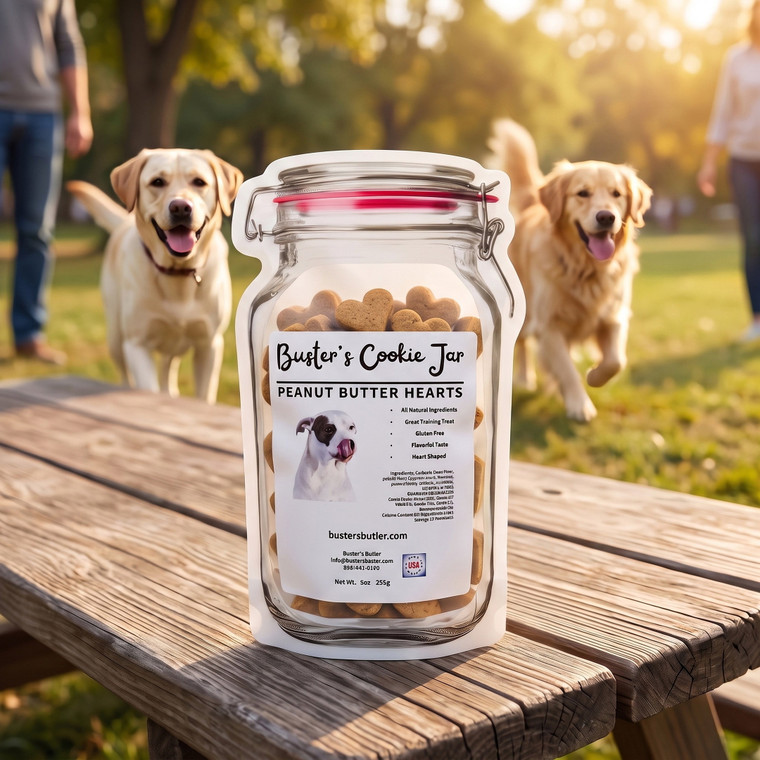 Peanut Butter Cookies - Buster's Cookie Jar