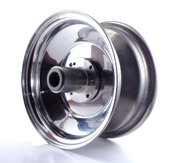 8x4 Aluminum Wheel, Hub, 1