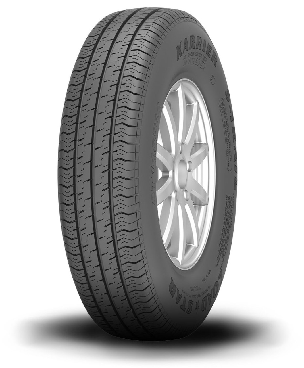 ST205/75R15 Kenda Radial Trailer Tire 6 Ply