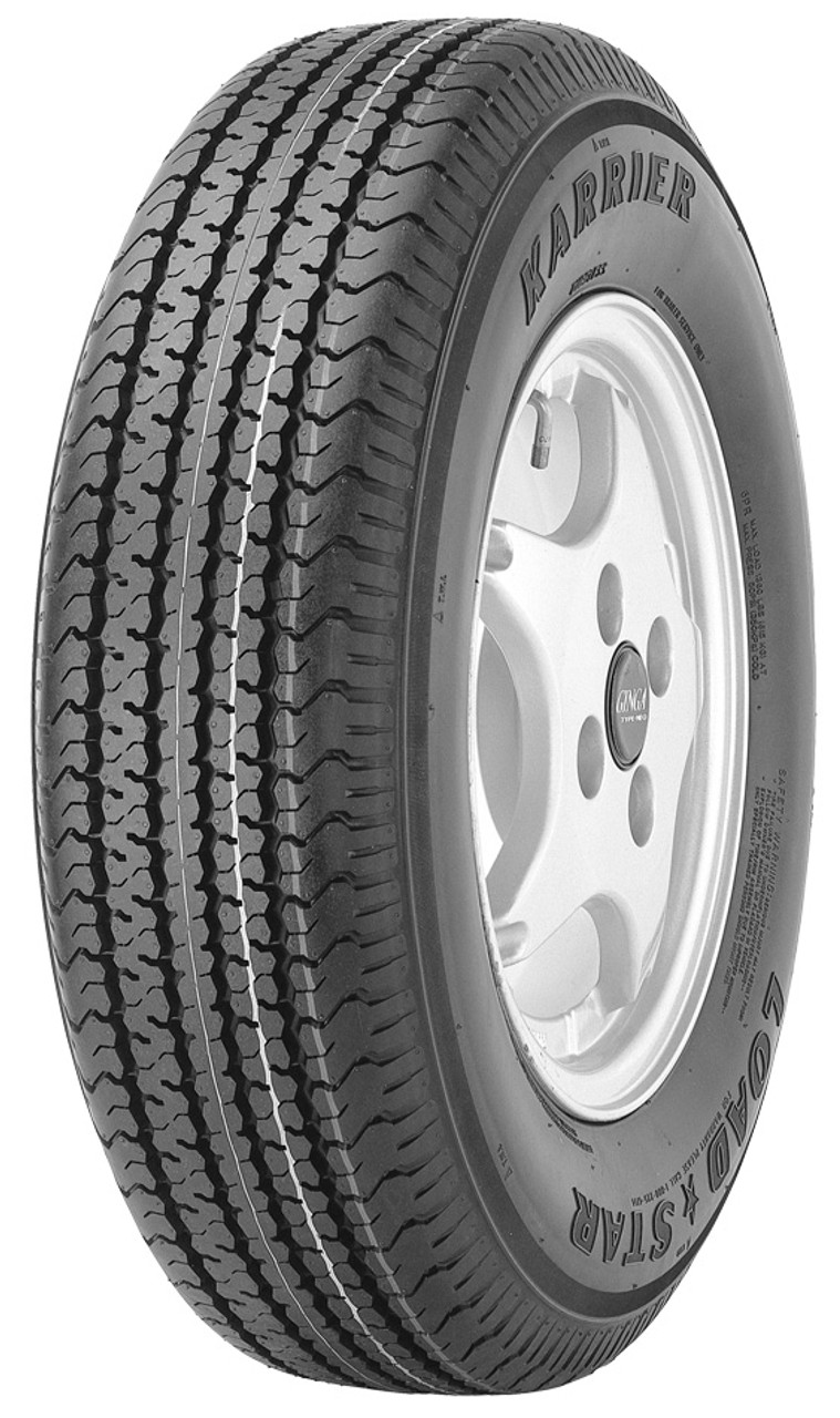 ST175/80R13 Kenda Radial Trailer Tire 6 Ply