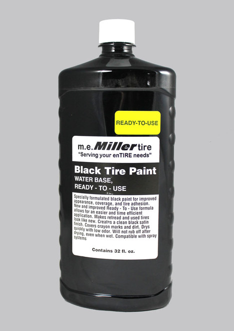 1 Quart Black Tire Paint