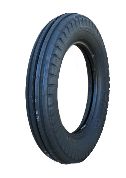 Indigenous〆 firestone 5.00-16 ヴィンテージ 5.00-16 Firestone Original 4-Rib Front Tractor Tire 4 Ply
