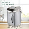 3L Electric Airpot with 2-way Dispenser & Reboil (PPA70/3)