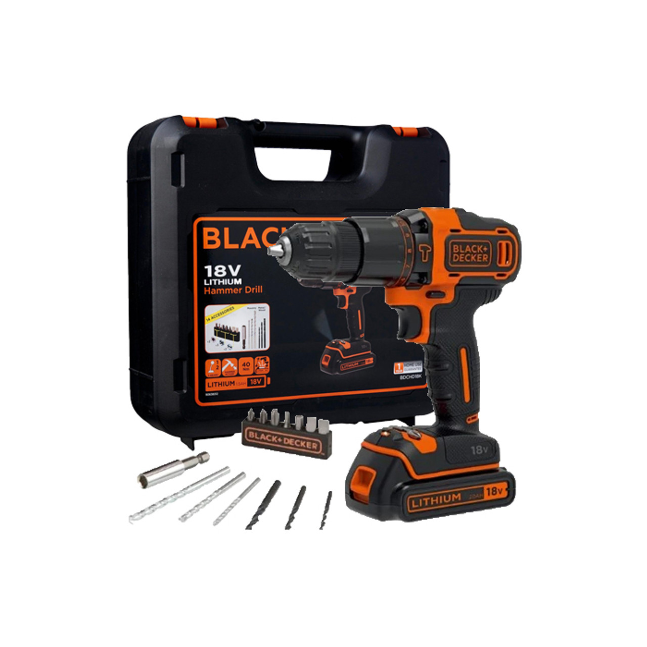 Black and Decker BL186 18v Cordless Brushless Drill Driver