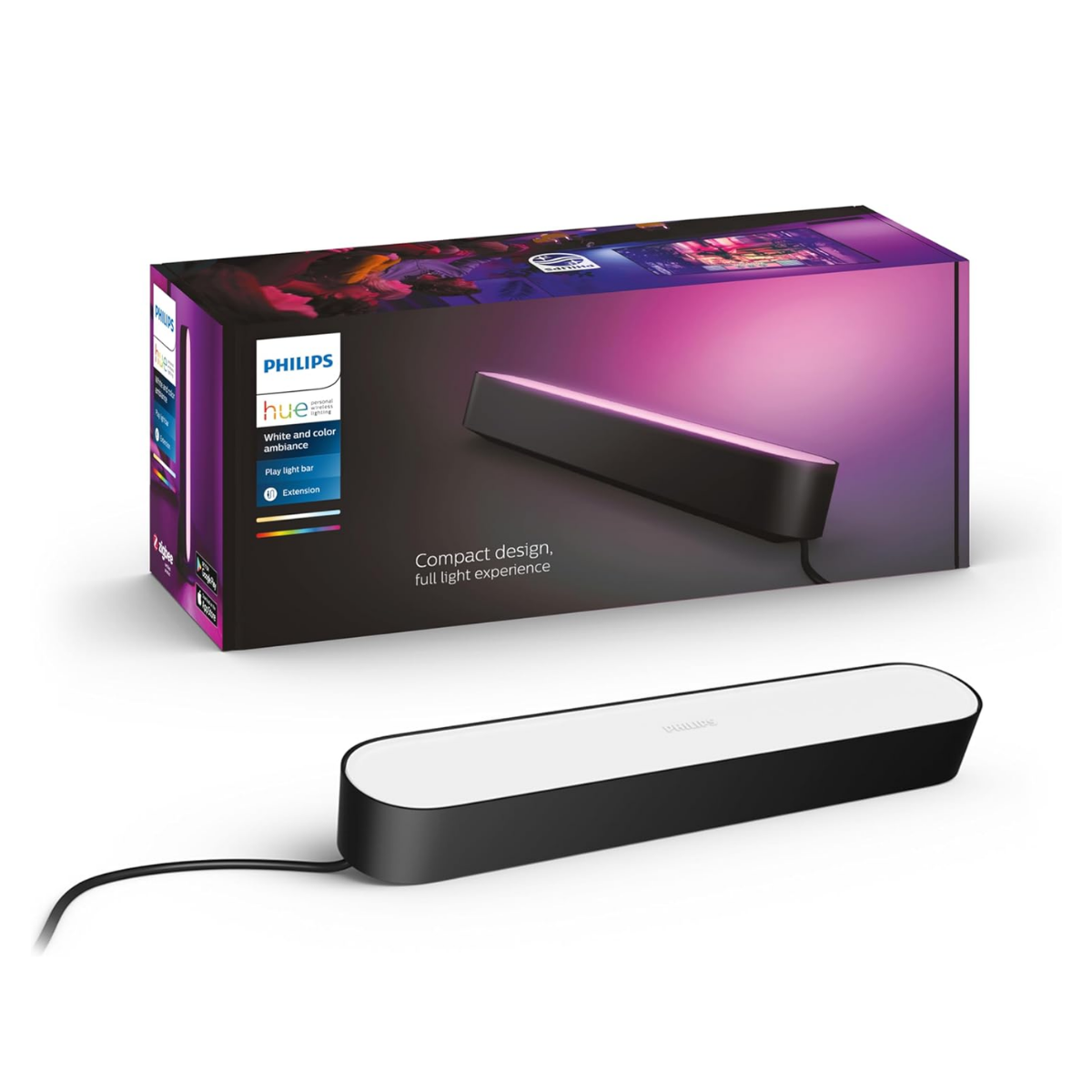 Philips Hue Play Light Bar Black Extension Pack | Selffix DIY