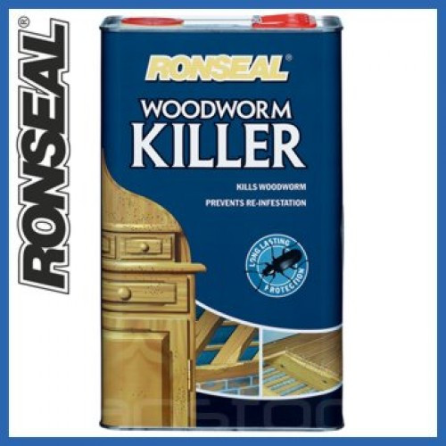 Ronseal Woodworm Killer 5L 34444 Selffix DIY