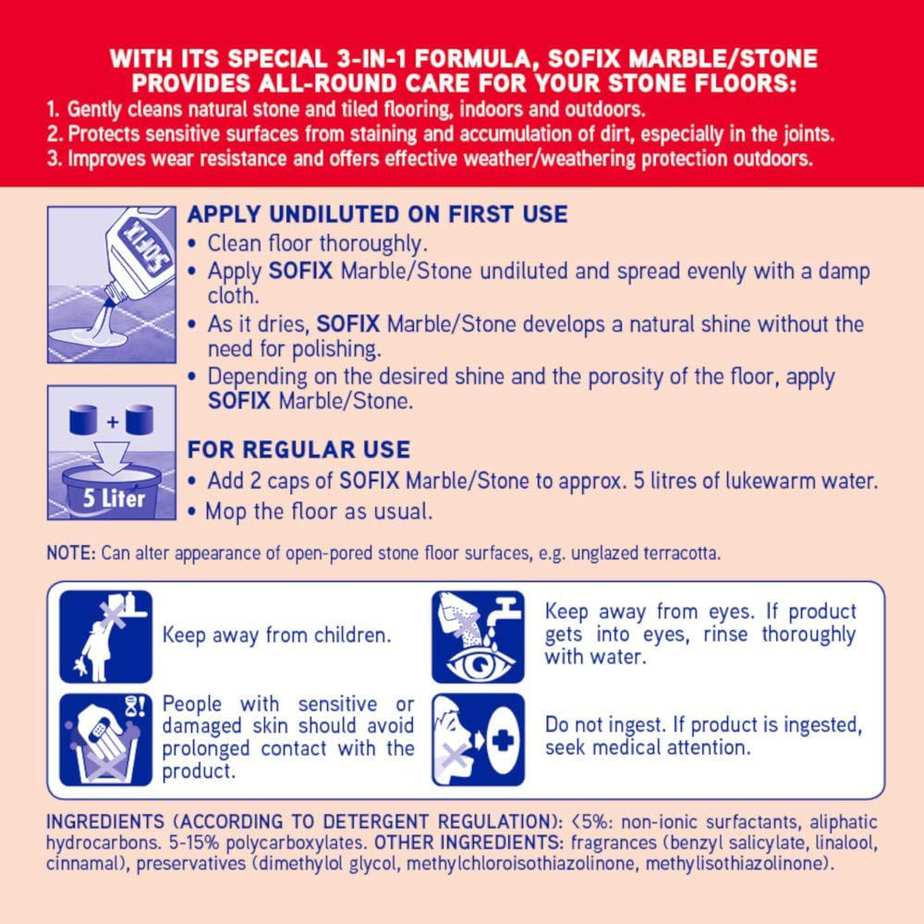 sofix marble cleaner