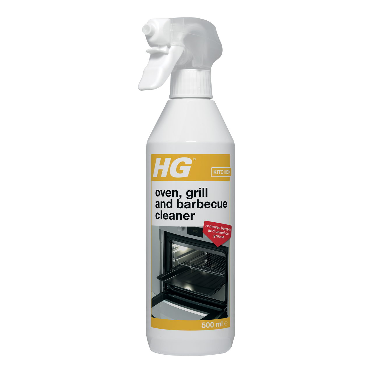 HG Oven, Grill & Barbecue Cleaner 500ml (138) Selffix DIY