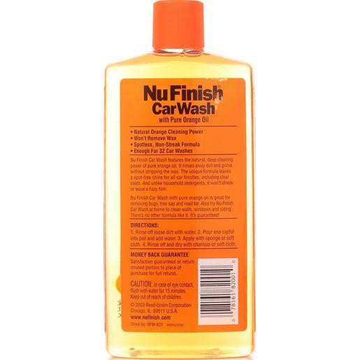 Nu Finish NFW820 Car wash 16oz (473ml) Selffix DIY Online Store