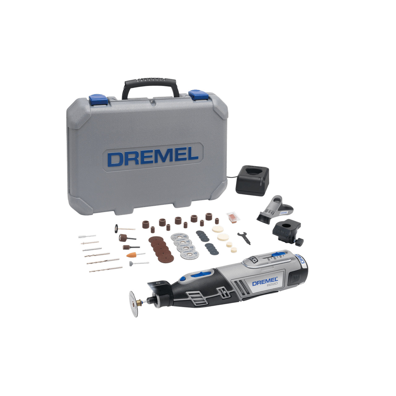 Dremel Rotary Tool Kit 8220 12V Max Battery Lithium-Ion Variable Speed  Cordless