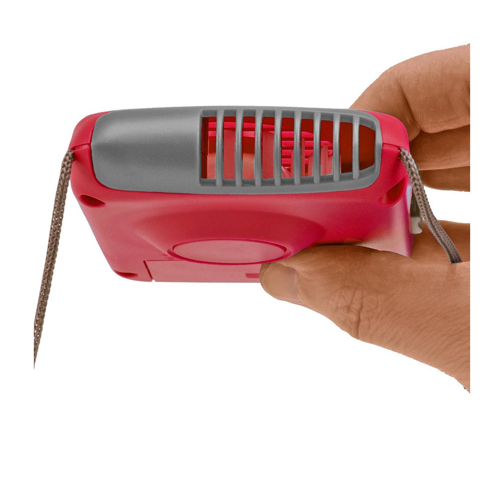 O2COOL Deluxe Necklace Fan (Raspberry) Selffix DIY Online Store