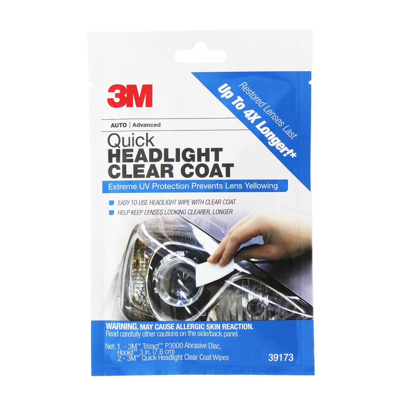 3M 39173 Quick Headlight Clear Coat