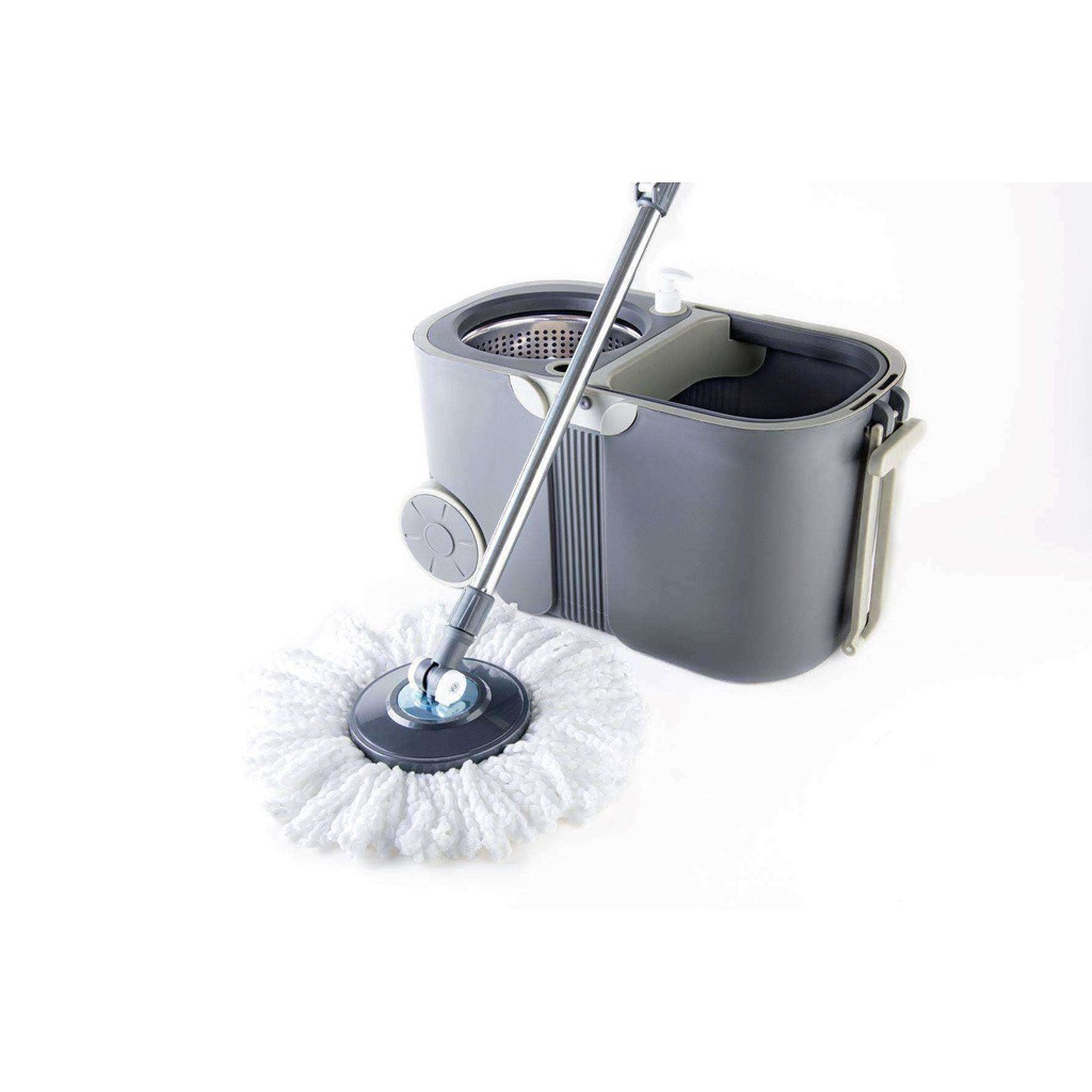 Maier 360 Microfibre Spin Mop Set (Pail + Mop Stick + Mop Head