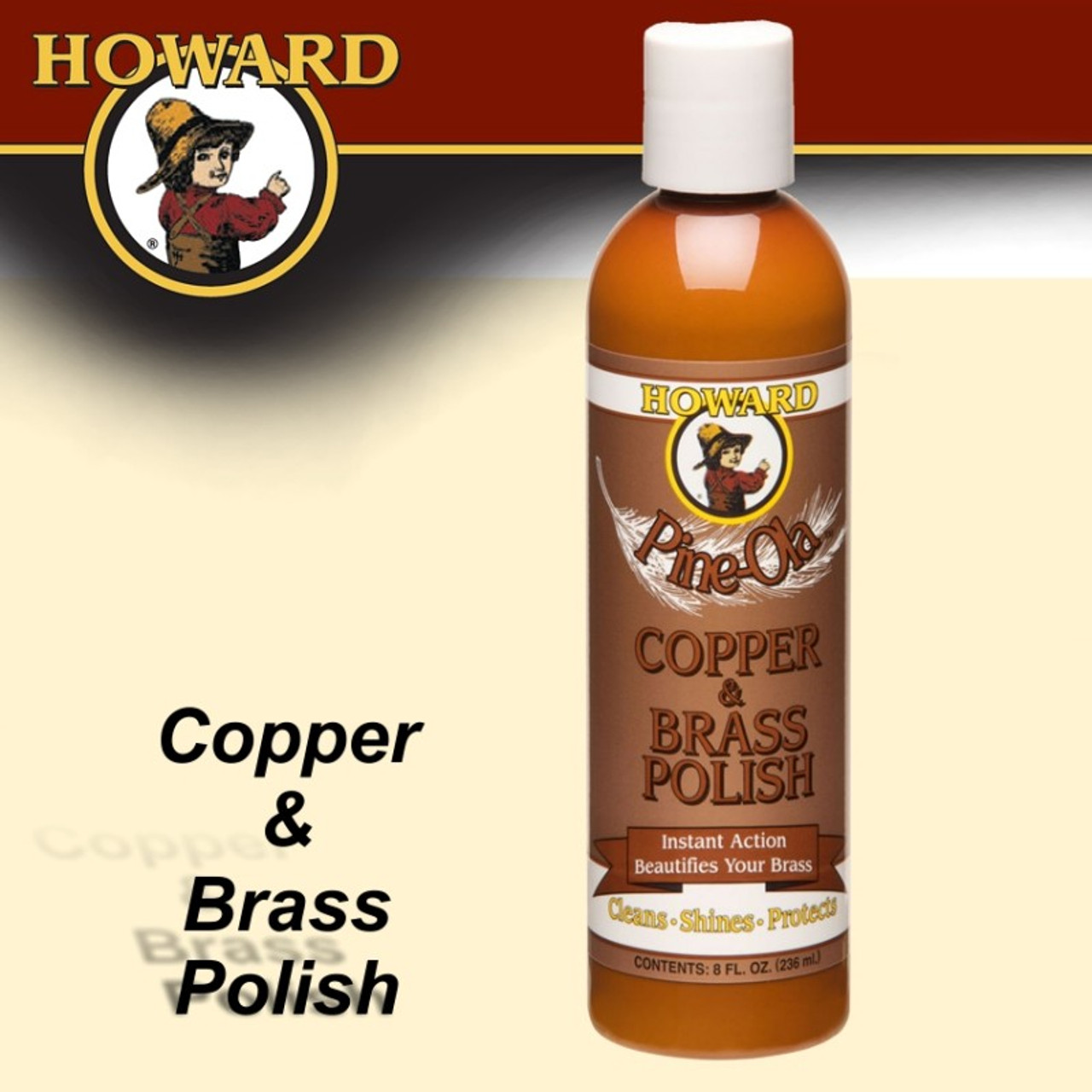 Howard Pine-Ola Copper & Brass Polish Made in U.S.A – The Junk Girls