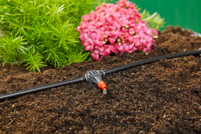 Gardena G-13002 Micro-Drip-System Starter Set Flower Pots M (Automatic ...