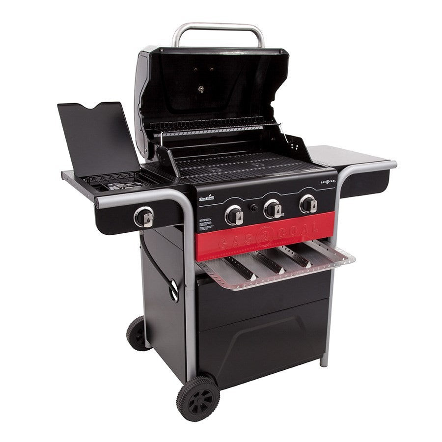Char-Broil Gas2Coal Hybrid BBQ Gas Charcoal Grill SL-CB00617