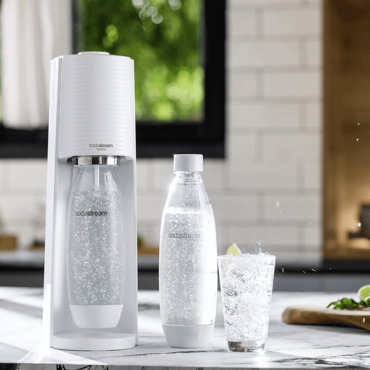 新品未使用 SodaStream TERRA 白 sodastream-white-sodastream-