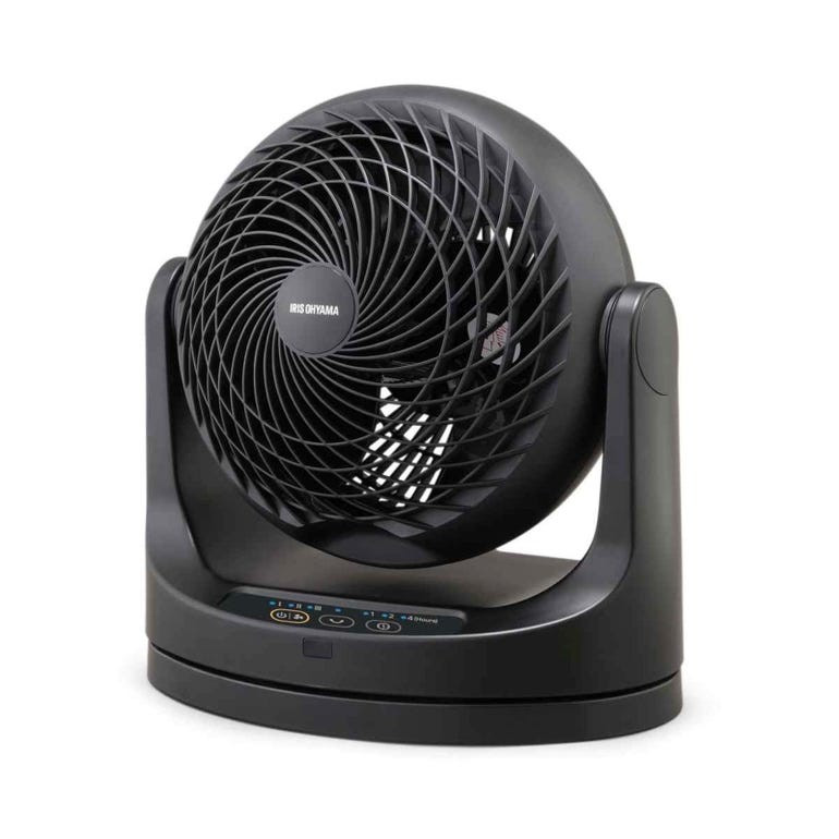 Iris Desk Fan PCF-MKC18BK | Selffix DIY