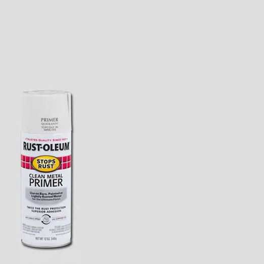 Rust-Oleum Clean Metal Primer Spray 12oz | Selffix DIY