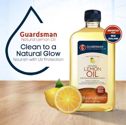 Guardsman Wood Revitalising Lemon Oil 473ml Selffix DIY