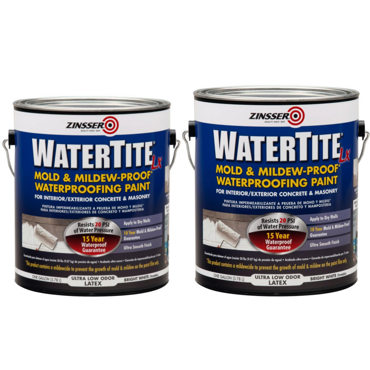 Zinsser® WATERTITE® Mold & Mildew-Proof™ Waterproofing Paint