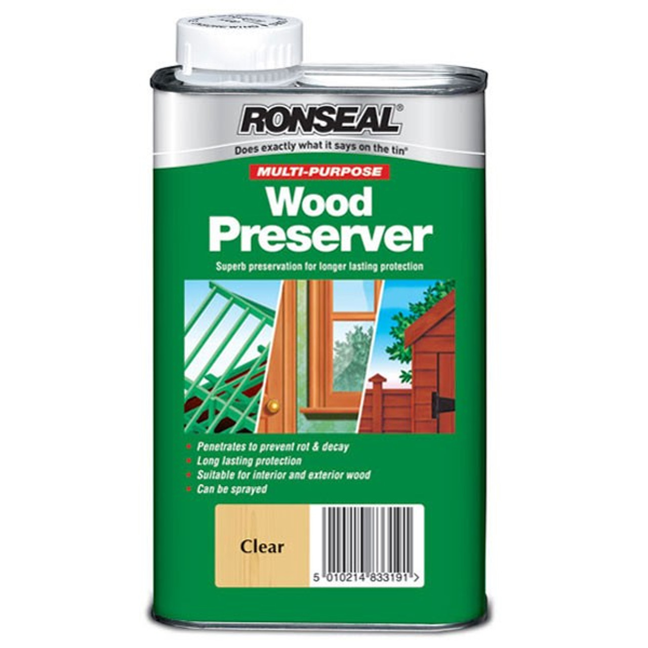 Timbercare Ronseal Ronseal Total Wood Preserver (Assorted Colours) | Selffix DIY