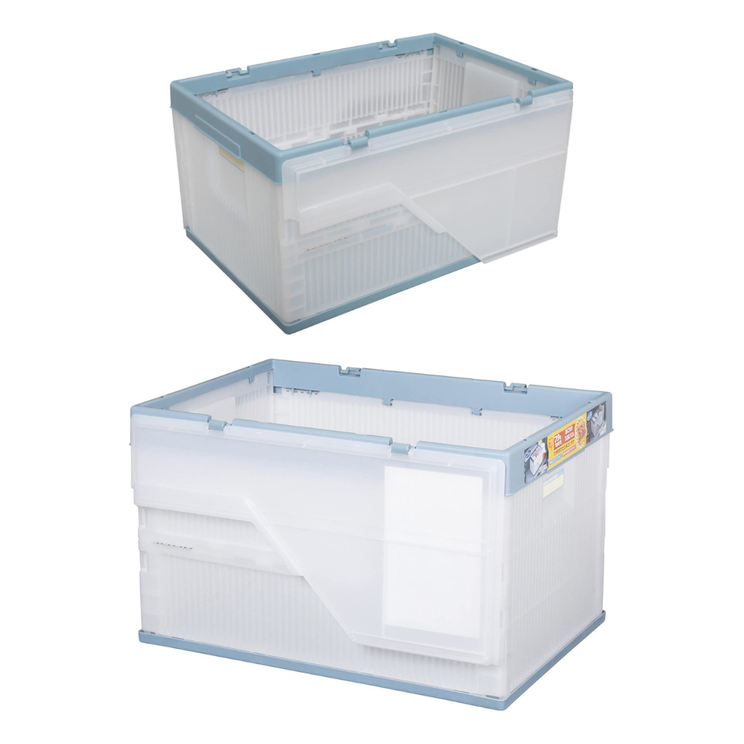Iris Ohyama Folding Collapsible Box with Lid (Assorted Sizes